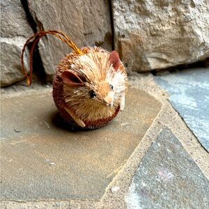 New🌟Anthropologie Terrain Buri Bottle Brush Animals- Hedgehog